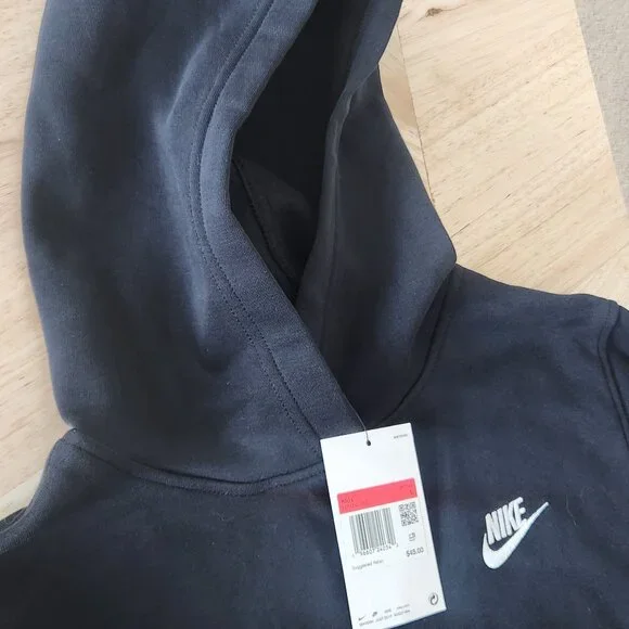 Nike Kids Black Sweatshirt • Size Large • NEW with Tags - Picture 2 of 4